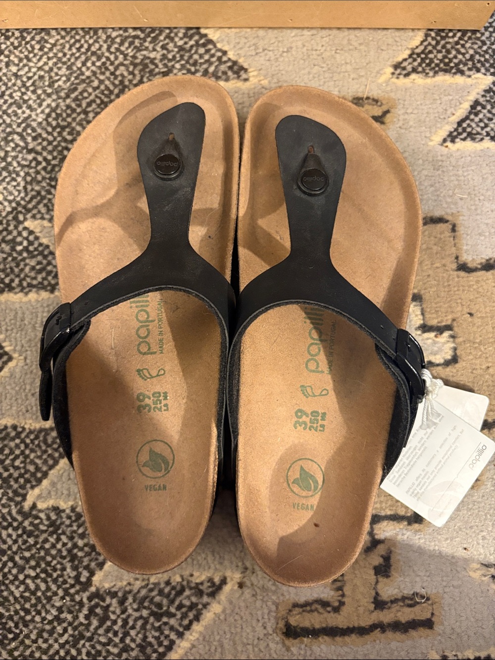 Birkenstock Papillio Black Vegan Sandals